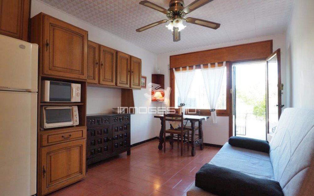 Estudi de planta baixa amb terrassa